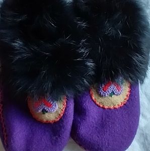 Handmade Inuit moccasins